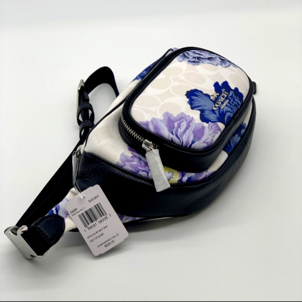 NWT Coach Kaffe Fassett Belt Bag